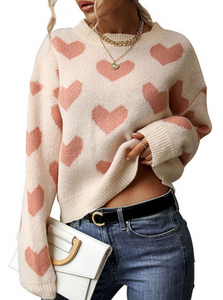 Kristina Heart Sweater
