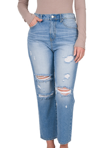 Hannah Distressed Jeans